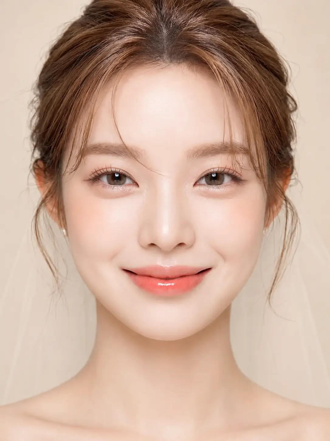 EVE MUSE AI 피부측정으로 얼굴 피부 상태를 확인하는 모습